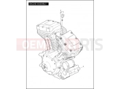 Harley-Davidson 2005 SOFTAIL FAT BOY ANV  - FLSTFI-ANN ENGINE ASSEMBLY - Twin Cam 88Bâ¢