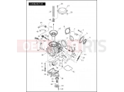 Harley-Davidson 2005 SOFTAIL NIGHT TRAIN  - FXSTB CARBURETOR (1 OF 2)