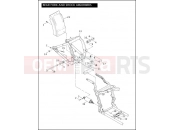 Harley-Davidson 2005 SOFTAIL NIGHT TRAIN  - FXSTBI REAR FORK AND SHOCK ABSORBERS
