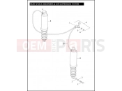 Harley-Davidson 2005 TOURING ROAD KING  - FLHRI REAR SHOCK ABSORBERS & AIR SUSPENSION SYSTEM