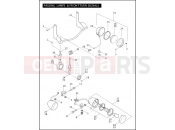 Harley-Davidson 2005 TOURING ELECTRA GLIDE CLASSIC SHRINE  - FLHTCI SHRINE PASSING LAMPS & FRONT TURN SIGNALS