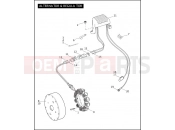 Harley-Davidson 2005 TOURING ELECTRA GLIDE STANDARD  - FLHTI ALTERNATOR & REGULATOR