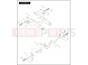 Harley-Davidson 2005 VRSC VRSCA V-ROD  - VRSCA FOOTRESTS