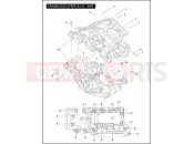 Harley-Davidson 2005 VRSC VRSCA V-ROD 98  - VRSCA 98 CRANKCASE - UPPER & LOWER