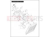 Harley-Davidson 2005 VRSC VRSCB V-ROD  - VRSCB COOLANT HOSES / BOTTLE