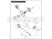 Harley-Davidson 2005 VRSC VRSCB V-ROD 98  - VRSCB 98 ALTERNATOR & REGULATOR