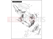 Harley-Davidson 2005 VRSC VRSCB V-ROD 98  - VRSCB 98 COSMETIC COVERS