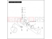 Harley-Davidson 2005 VRSC VRSCB V-ROD 98  - VRSCB 98 FRONT TURN SIGNALS