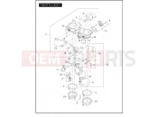 Harley-Davidson 2005 VRSC VRSCB V-ROD 98  - VRSCB 98 THROTTLE BODY