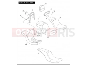 Harley-Davidson 2004 DYNA DYNA LOW RIDER  - FXDLI SEATS & SISSY BAR