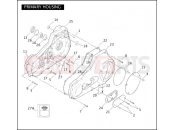 Harley-Davidson 2004 DYNA DYNA WIDE GLIDE  - FXDWGI PRIMARY HOUSING
