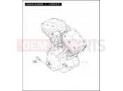 Harley-Davidson 2004 DYNA DYNA SUPER GLIDE SPORT  - FXDX ENGINE ASSEMBLY - COMPLETE - TWIN CAM 88â¢