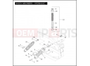 Harley-Davidson 2004 DYNA DYNA SUPER GLIDE SPORT  - FXDX SHOCK ABSORBERS - HYDRAULIC
