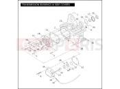 Harley-Davidson 2004 POLICE DYNA DEFENDER  - FXDP TRANSMISSION BEARINGS & SIDE COVERS