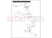 Harley-Davidson 2004 SIDECAR FLHT SIDECAR  - SIDECAR FOR FLHT FUEL TANK - CARBURETED FLHT & FLHTC