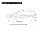 Harley-Davidson 2004 SIDECAR FLHTC SIDECAR  - SIDECAR FOR FLHTC SADDLEBAGS - FLHRS & FLHRSI