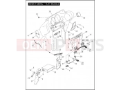 Harley-Davidson 2004 SIDECAR FLTR/I SIDECAR  - SIDECAR FOR FLTR/I INNER FAIRING - FLHT MODELS