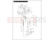 Harley-Davidson 2004 SOFTAIL SPRINGER SOFTAIL  - FXSTSI FRONT FORK - FLSTC/I & FLSTF/I (2 OF 2)