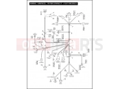 Harley-Davidson 2004 TOURING ELECTRA GLIDE STANDARD  - FLHT WIRING HARNESS, INTERCONNECT - FLHT MODELS