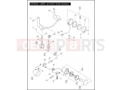 Harley-Davidson 2004 TOURING ELECTRA GLIDE CLASSIC  - FLHTC PASSING LAMPS & FRONT TURN SIGNALS