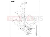 Harley-Davidson 2004 VRSC VRSCA V-ROD  - VRSCA SEATS