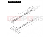 Harley-Davidson 2004 VRSC VRSCA V-ROD  - VRSCA TRANSMISSION GEARS