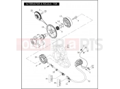 Harley-Davidson 2004 VRSC VRSCA V-ROD 98  - VRSCA 98 ALTERNATOR & REGULATOR