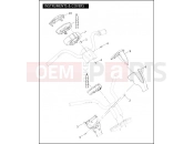 Harley-Davidson 2004 VRSC VRSCA V-ROD 98  - VRSCA 98 INSTRUMENTS & COVERS