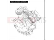 Harley-Davidson 2004 VRSC VRSCB V-ROD  - VRSCB ENGINE ASSEMBLY - COMPLETE
