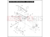 Harley-Davidson 2004 VRSC VRSCB V-ROD 98  - VRSCB 98 REAR FORK, DEBRIS DEFLECTOR & BELT GUARD