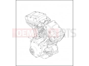 Harley-Davidson 2003 CVO/CUSTOM CVO ROAD KING  - FLHRSEI2 COMPLETE ENGINE - 1690