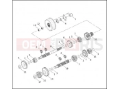 Harley-Davidson 2003 DYNA DYNA SUPER GLIDE  - FXD TRANSMISSION GEARS