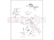 HARLEY-DAVIDSON DYNA WIDE GLIDE  - FXDWG INSTRUMENTS - FXDWG