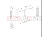 HARLEY-DAVIDSON DYNA WIDE GLIDE  - FXDWG SHOCK ABSORBERS - HYDRAULIC