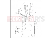 Harley-Davidson 2003 DYNA DYNA SUPER GLIDE T-SPORT  - FXDXT FRONT FORK - FXDWG