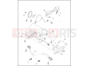 Harley-Davidson 2003 POLICE ELECTRA GLIDE STANDARD POLICE  - FLHTPI TAIL LAMP & REAR TURN SIGNALS