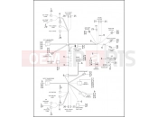 Harley-Davidson 2003 SIDECAR FLHTC SIDECAR  - SIDECAR FOR FLHTC WIRING HARNESS, INTERCONNECT - FLHT & FLTR MODELS