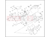 Harley-Davidson 2003 SIDECAR FLTR/I SIDECAR  - SIDECAR FOR FLTR/I INNER FAIRING - FLTR MODELS