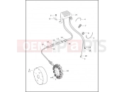 Harley-Davidson 2003 TOURING ELECTRA GLIDE STANDARD  - FLHTI ALTERNATOR & REGULATOR