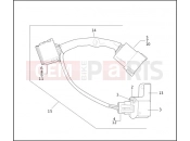 Harley-Davidson 2003 TOURING ELECTRA GLIDE STANDARD  - FLHTI HARNESS, BANK ANGLE SENSOR
