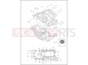 HARLEY-DAVIDSON VRSCA V-ROD  - VRSCA CRANKCASE - UPPER & LOWER