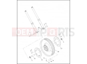 HARLEY-DAVIDSON VRSCA V-ROD  - VRSCA FRONT WHEEL