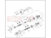 Harley-Davidson 2002 POLICE DYNA DEFENDER  - FXDP TRANSMISSION GEARS