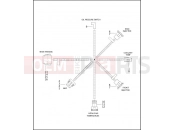 Harley-Davidson 2002 VRSC VRSCA V-ROD  - VRSCA WIRING HARNESS, ENGINE