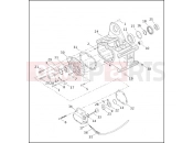 Harley-Davidson 2001 CVO/CUSTOM CVO DYNA WIDE GLIDE  - FXDWG2 TRANSMISSION BEARINGS & SIDE COVERS
