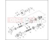 Harley-Davidson 2001 DYNA DYNA SUPER GLIDE  - FXD TRANSMISSION GEARS