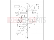 Harley-Davidson 2001 SIDECAR FLHTC/I SIDECAR  - SIDECAR FOR FLHTC/I WIRING HARNESS, E.F.I. - FUEL INJECTED MODELS