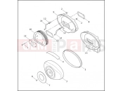 Harley-Davidson 2000 SIDECAR FLHT/I SIDECAR  - SIDECAR FOR FLHT/I AIR CLEANER - FUEL INJECTED