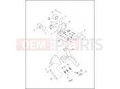 HARLEY-DAVIDSON FLHTC/I SIDECAR  - SIDECAR FOR FLHTC/I SPEEDOMETER & TACHOMETER - FLTR