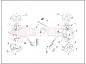 HARLEY-DAVIDSON SOFTAIL STANDARD  - FXST HANDLEBAR SWITCHES